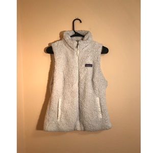 White Patagonia vest